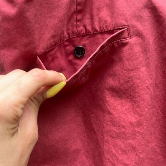 346 Brooks Brothers Men's Red Flat Front Chino Pants Size W42/L30 - Picture 6 of 7